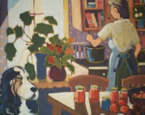 Tableau de l'artiste peintre André Perron