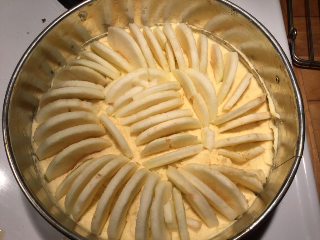 Gâteau aux pommes allemand