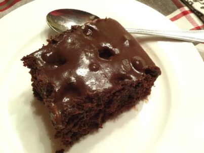 Chocolate Poke Cake