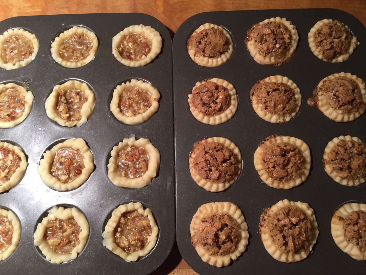 Tartelettes Miniatures aux noix